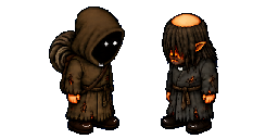 Personagens encapuzados